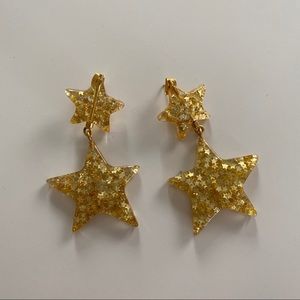 Madewell Gold Star Earrings